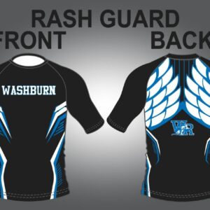 WRHS rashguard manufacturer artwork front and back