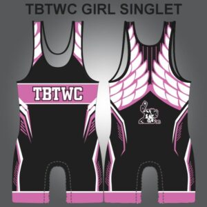 TBTWC pink singlet front and back manufacturing artwork