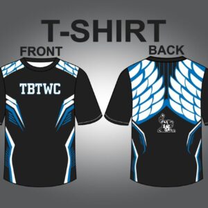 TBTWC T shirt front and back manufacturing artwork