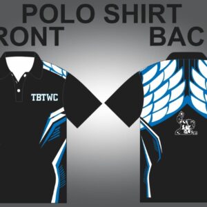 TBTWC polo front and back manufacturing artwork